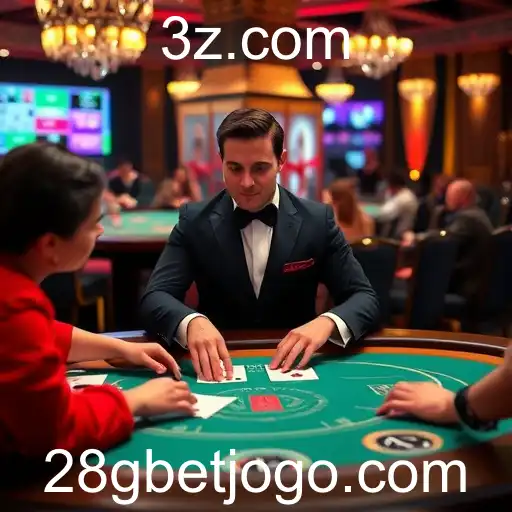 Experiência Imersiva: Cassino ao Vivo no 28GBET